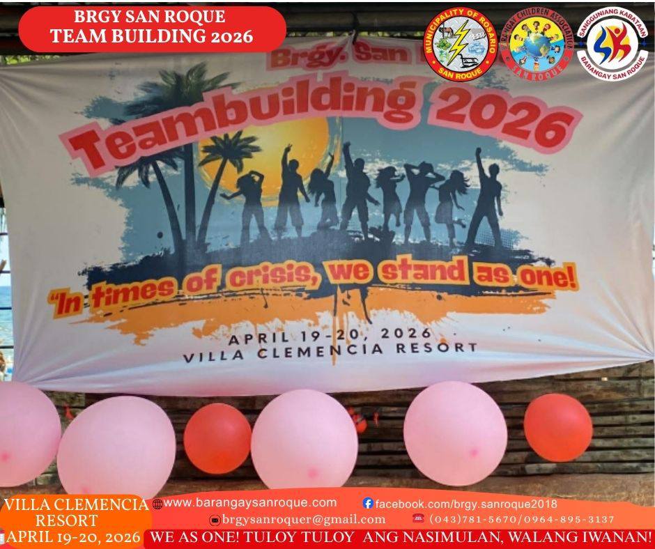 Brgy San Roque Teambuilding 2026! ✨