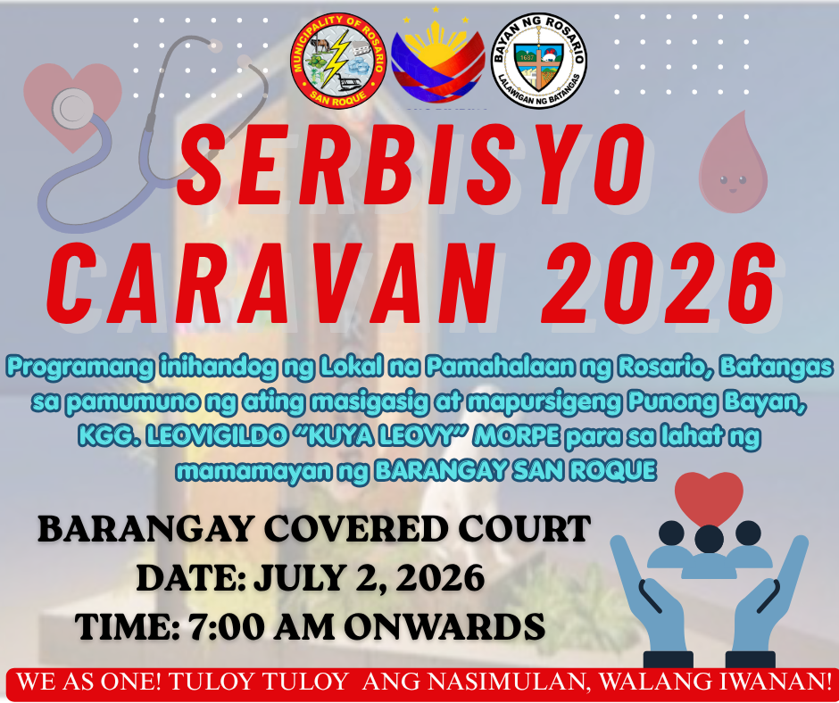 BARANGAY SERBISYO CARAVAN 2026 📢