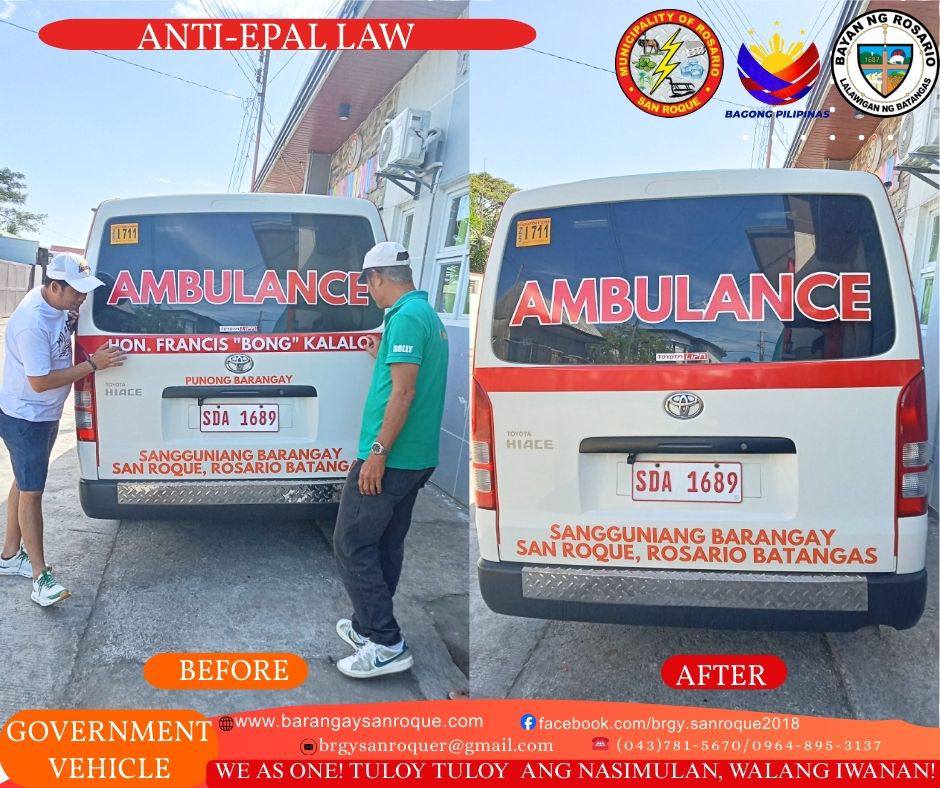 📢 ANUNSYO MULA SA BARANGAY